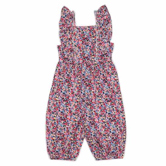 Be You Younger Girls Ditsy Floral Jumpsuit  Детски къси панталони