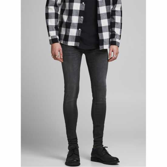 Вталени Дънки Jack And Jones Spray On Super Skinny Jeans  Мъжки дънки