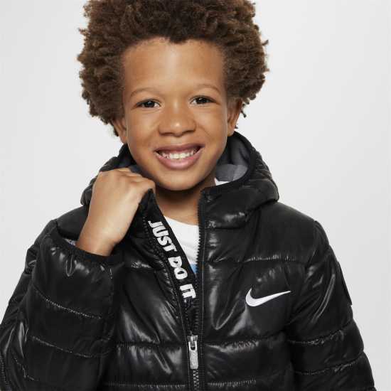 Nike Яке Невръстни Деца Puffer Jacket Infants Черно 