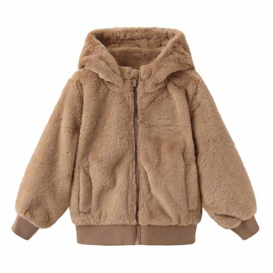 Firetrap Short Plush Jacket  