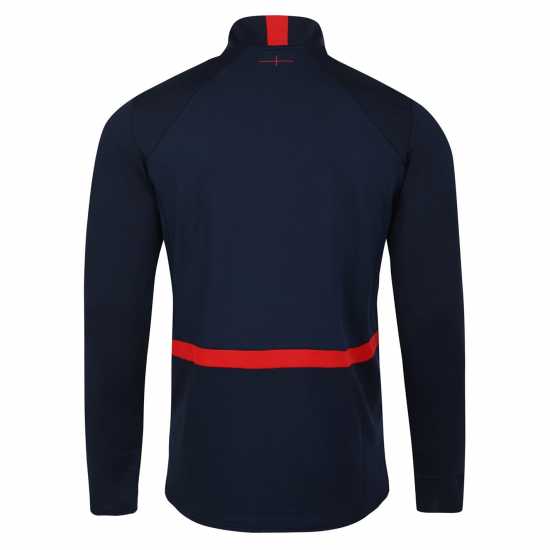 Umbro England Rugby Long Sleeve Junior Training Top – Official Youth Matchwear Нави/Блу/Скрълт Детски полар