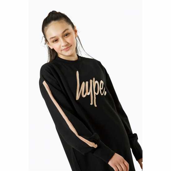 Hype Scrpt Sweat Drs Jn99  Детски поли и рокли