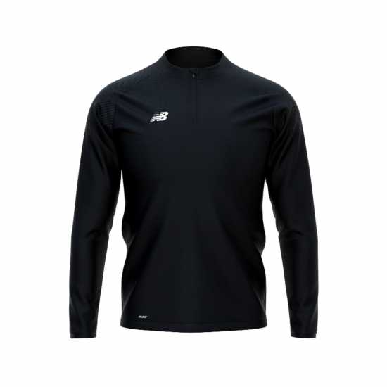 New Balance Q Zip Drill Top Jn99 Black Детски полар