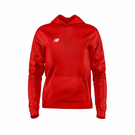 New Balance Training Hoodie Jn99 High Risk Red Детски суитчъри и блузи с качулки