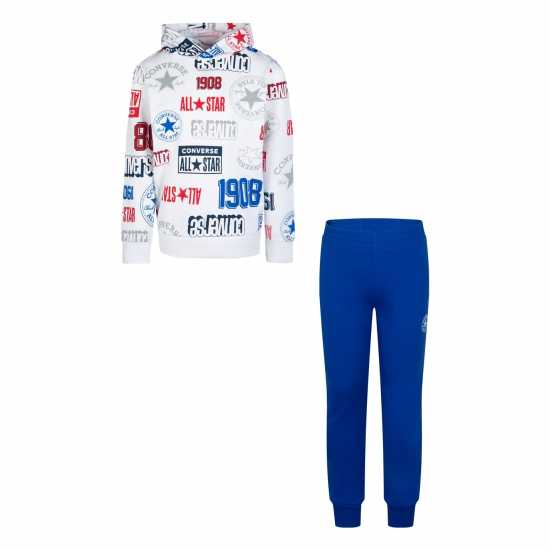 Converse Pant Set In99 Game Royal Детски спортни екипи