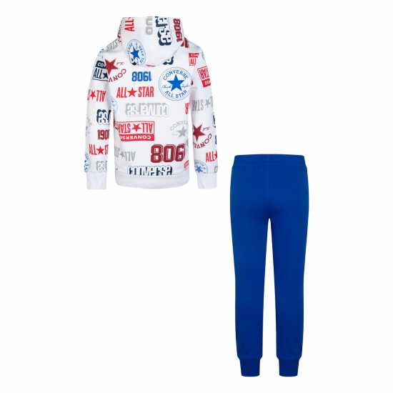 Converse Pant Set In99 Game Royal Детски спортни екипи