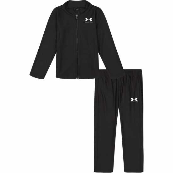 Under Armour Екип Невръстни Деца Knit Tracksuit Infants Черно Детски спортни екипи