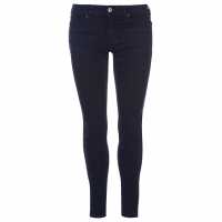 Scotch And Soda Pitch Dark Stripe Embroidered Jeans  