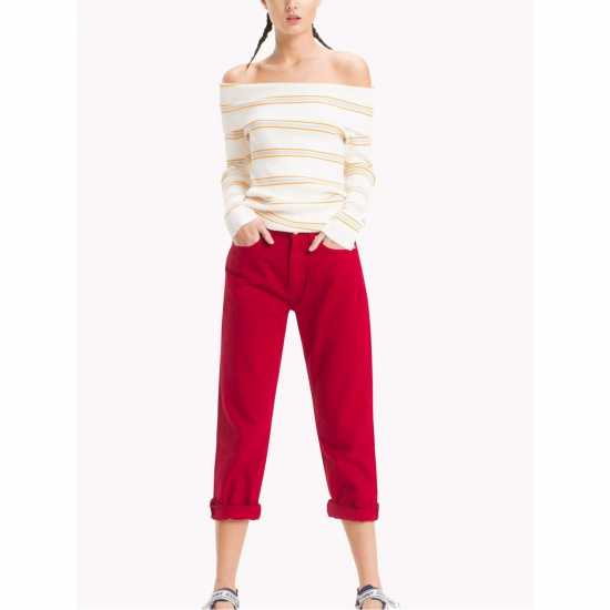 Tommy Jeans Tommy Jeans Off Shoulder Rib Sweater  