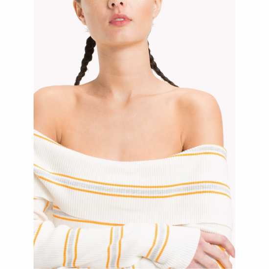 Tommy Jeans Tommy Jeans Off Shoulder Rib Sweater  