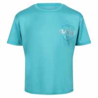 Regatta Alvarado Vi T-Shirt Unisex Kids Търкоаз Детски тениски и фланелки