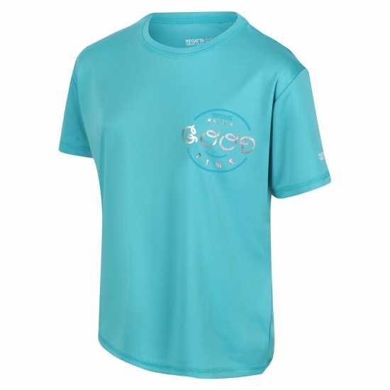 Regatta Alvarado Vi T-Shirt Unisex Kids Търкоаз Детски тениски и фланелки