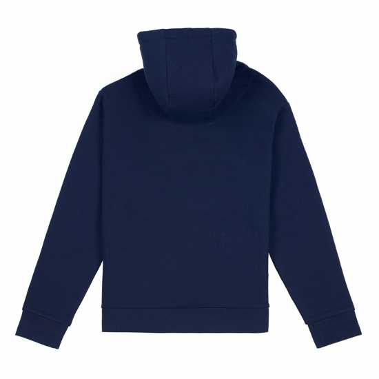 Jack Wills Kids Girls Logo Script Hoodie Нави блейзър Детски суитчъри и блузи с качулки