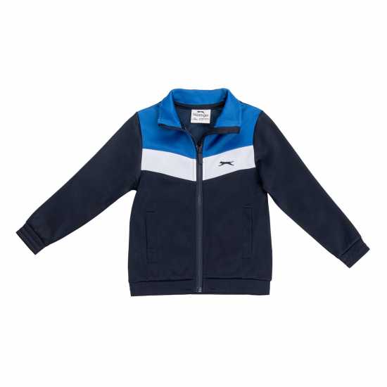 Slazenger Tracksuit Infant Нави / Бял / Кралски Детски спортни екипи