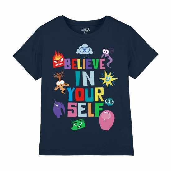 Disney Inside Out Tee Вярвай Дамски стоки с герои