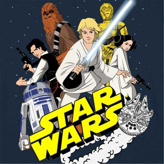 Star Wars T-Shirts 2Pk Бунтовен Комикс Дамски стоки с герои