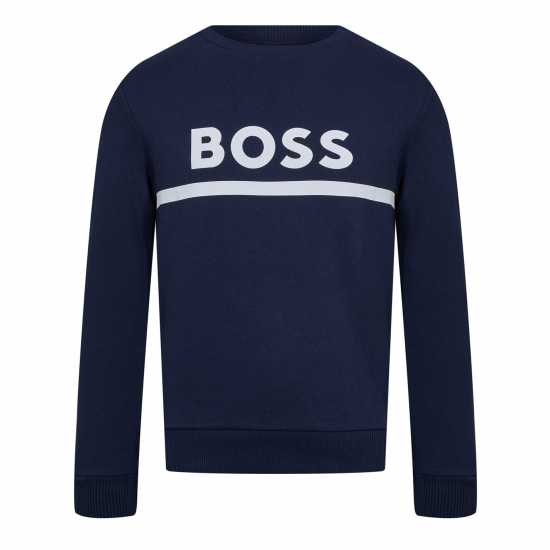 Hugo Boss Boss Boss Large Lgo Sweat In00 Navy 849 