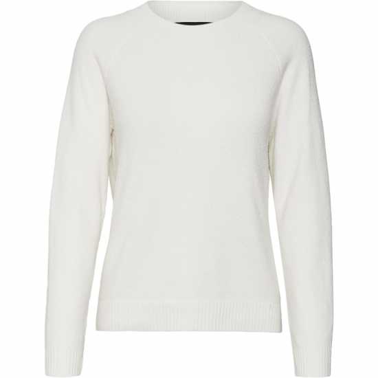 Vero Moda Плетен Пуловер Knitted Pullover Снежана Бяла 