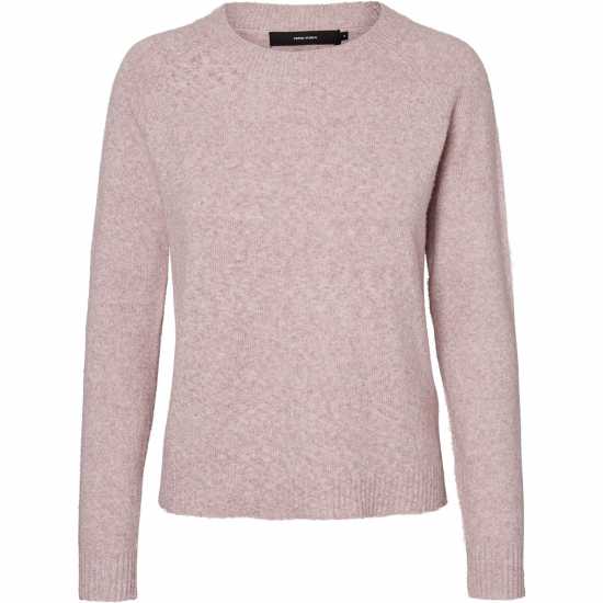 Vero Moda Плетен Пуловер Knitted Pullover Дървена роза Vero Moda