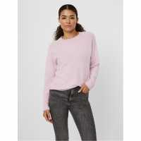 Vero Moda Плетен Пуловер Knitted Pullover Благородно лаванда Vero Moda