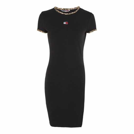 Tommy Jeans Tjw Bodycon Leo Binding Dress  Dresses Under 60