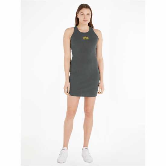 Дамска Рокля Tommy Jeans Flame Bodycon Dress  Dresses Under 60