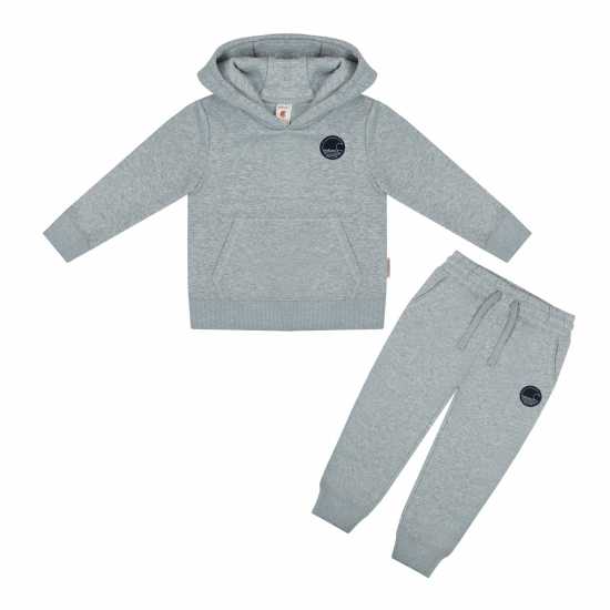 Soulcal Signature Oth And Jogger Set Infants 2-7 Yrs Сив марл Детски полар