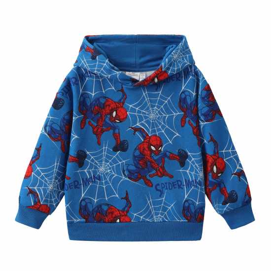 Character Fleece-Lined Hoodie For Boys Син на Спайдърмен Character Hoodies and Sweatshirts