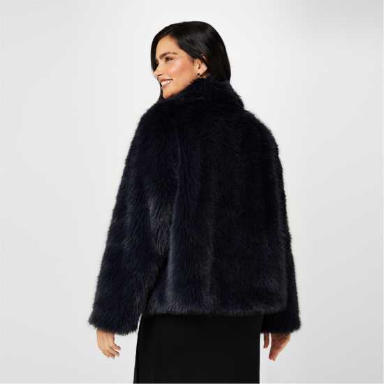 Biba Яке Изкуствена Кожа X Tess Daly Faux Fur Jacket  