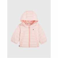 Tommy Hilfiger Baby Monotype Tape Puffer Розово TJS 