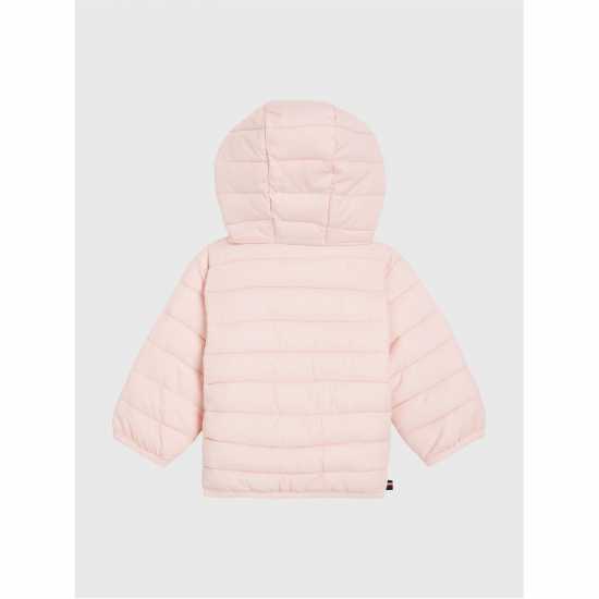 Tommy Hilfiger Baby Monotype Tape Puffer Розово TJS 