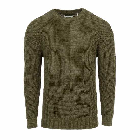 Firetrap Classic Crew Neck Knitwear Хаки 