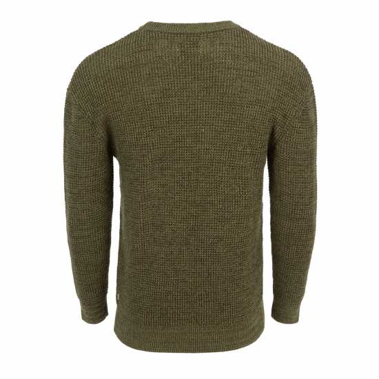 Firetrap Classic Crew Neck Knitwear Хаки 