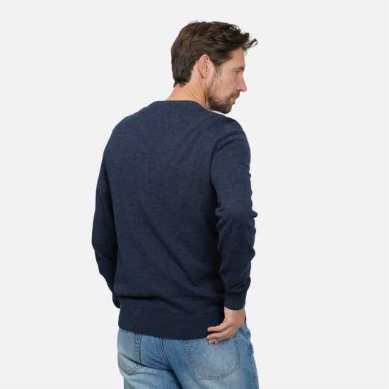 Howick Arlington V Neck Jumper Индиго 