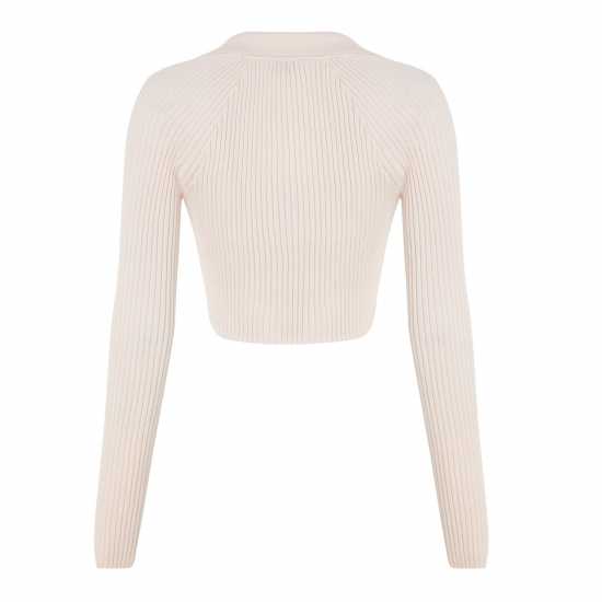 Tommy Jeans Tjw Xs Badge Rib Collar Sweater  