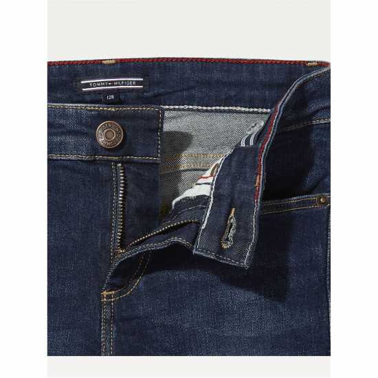 Tommy Hilfiger Стеснени Дънки Scanton Slim Jeans Тъмно 