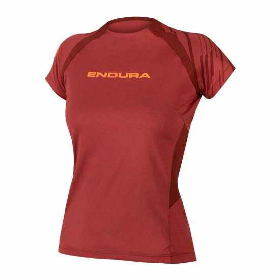 Endura Singletrack S/S Jersey Women's Какао Облекло за колоездене