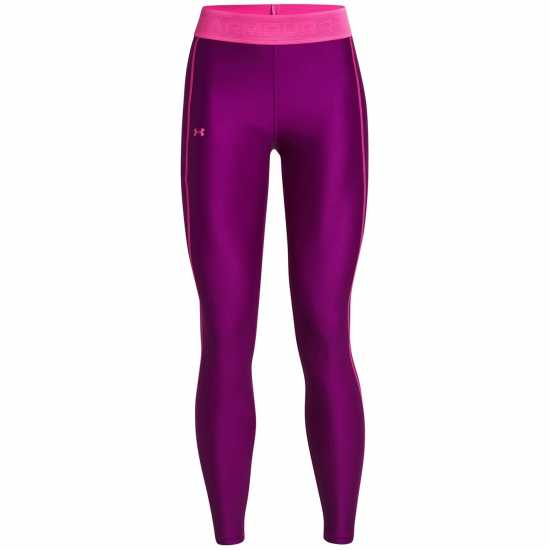 Under Armour Ластичен Клин Heatgear Branded Waistband Leggings Women’S Лилаво Winter Rugby