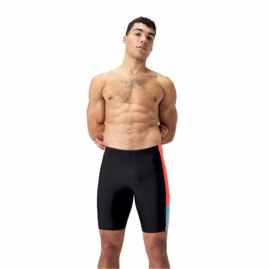 Speedo Mens Dive Jammer Черно/Сирена Мъжки плувни шорти и клинове