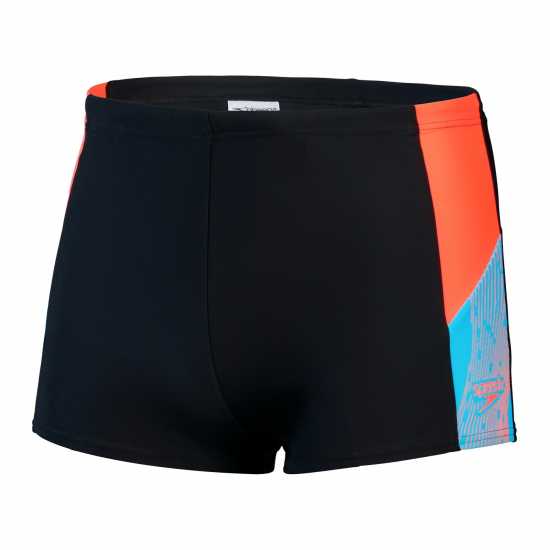 Speedo Mens Dive Aquashort Черна Сирена Мъжки плувни шорти и клинове