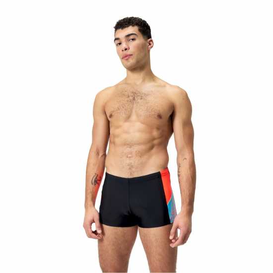 Speedo Mens Dive Aquashort Черна Сирена Мъжки плувни шорти и клинове