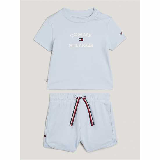 Tommy Hilfiger Tommy Tee Shrt Set In42 Бризи Синьо 