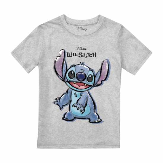 Disney Character T-Shirt Стич Скеч Детски тениски и фланелки