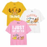 Disney Pack T-Shirts Simba & Friends Детски тениски и фланелки