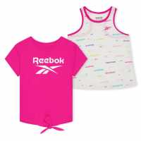 Reebok 2P Rnbw Lgo T In99  Детски тениски и фланелки