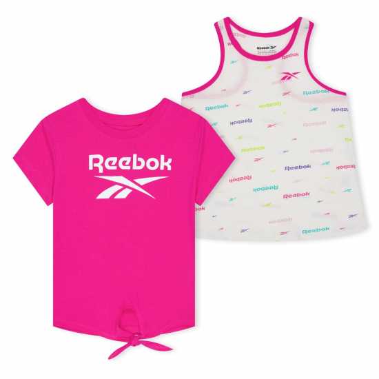 Reebok 2P Rnbw Lgo T In99  Детски тениски и фланелки