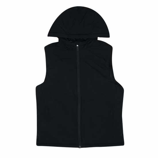 Castore Hooded Gilet In99 Черно Детски якета и палта