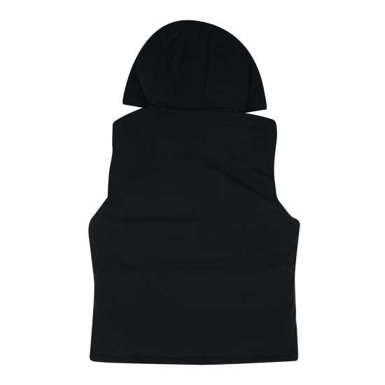 Castore Hooded Gilet In99 Черно Детски якета и палта