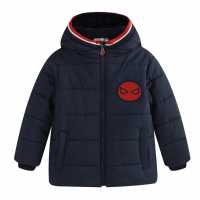 Character Подплатено Палто Дечица Padded Coat Infant Boys Человекът-паяк Character Coats and Jackets