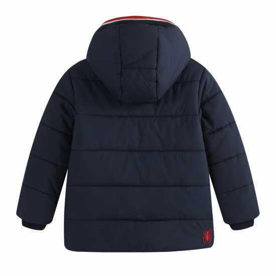 Character Подплатено Палто Дечица Padded Coat Infant Boys Человекът-паяк Character Coats and Jackets